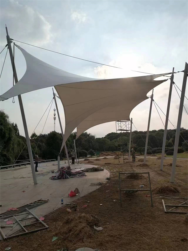 常州大學城景觀張拉膜